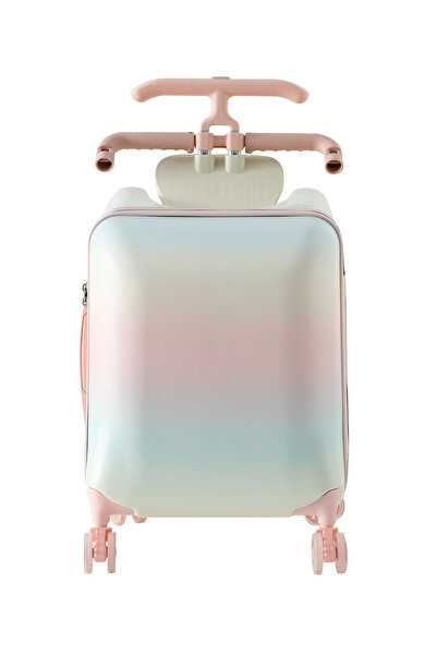 Fab N Funky Trolley Luggage Bag, Smooth-Rolling Wheels, Durable Construction,...
