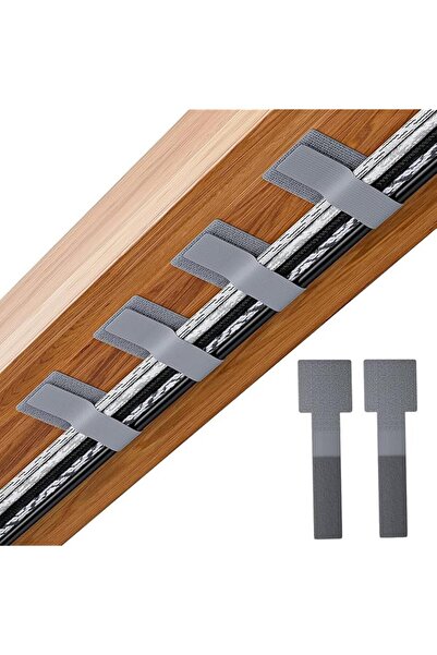 The Bros ٥٠ قطعة من أربطة الكابلات القابلة لإعادة الاستخدام، أشرطة تثبيت الكا...