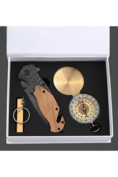 tekinhediyelik Berfa Kamp ve Ormancı Seti - Çakı - Düdük ve Pusula