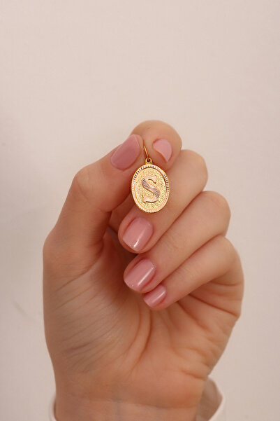 Altınkesesi 8 Ayar Altın Pres Harf Kolye Ucu