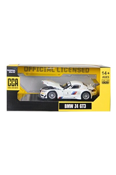 CCA BMW Z4 GT3 Beyaz 1/32 Model Araba