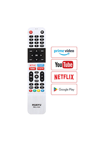 Arçelik WEKO KL ARÇELİK-GRUNDİG RM-L1659 NETFLIX-YOUTUBE-PRIME-GOOGLE TUŞLU S...