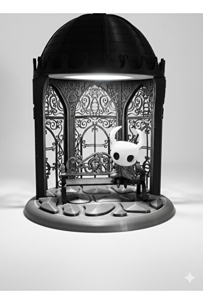 Pilovestik Hollow Knight Bank Sahnesi Işıklı Lamba , LED Gece Lambası