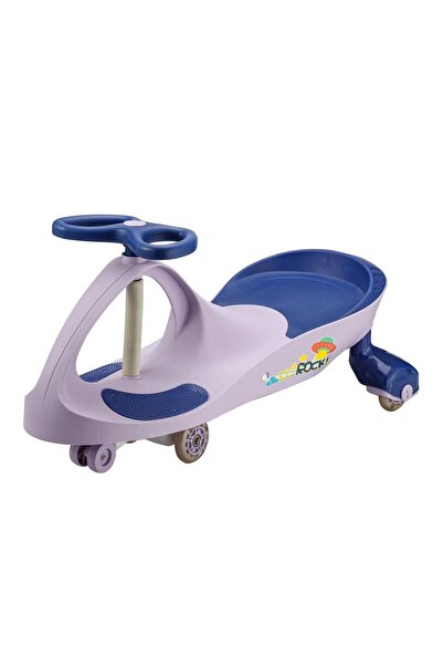 Fab N Funky UFO Print Twister Car, Durable PU Wheels, Ergonomic Design, Footr...