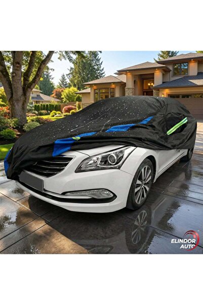 Elindor ® Husă auto premium impermeabil, protecție UV, berlină, mărime XXXL, ...