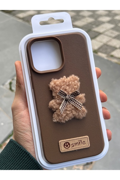 EDELFU متوافق مع iPhone 16 PRO MAX - غطاء سيليكون مزخرف على شكل قطة مقاوم للص...