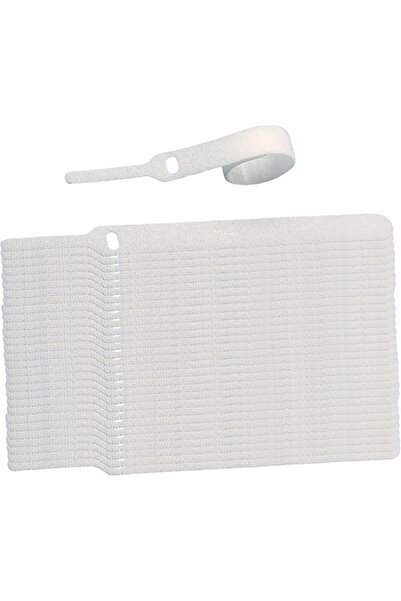 The Bros 50 Pcs 6-Inch Reusable Hook and Loop Cable Ties for Cord Management ...