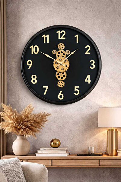 Galaxy Exculusive Metal Dekoratif Duvar Saati 63 cm