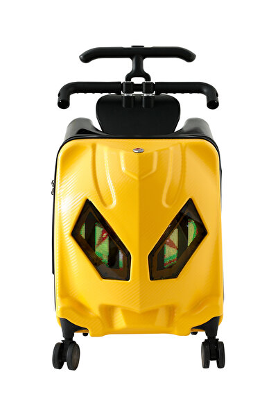 Fab N Funky Trolley Luggage Bag, Smooth-Rolling Wheels, Durable Construction,...