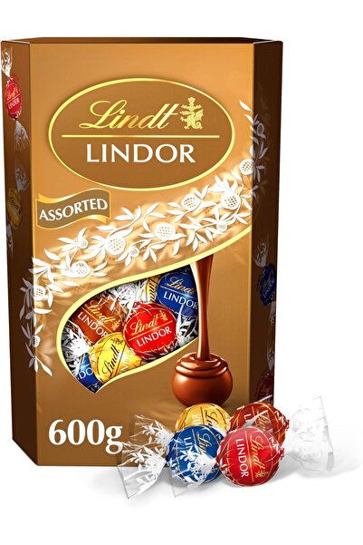 Lindt كرات ليندور متنوعة 600 غرام