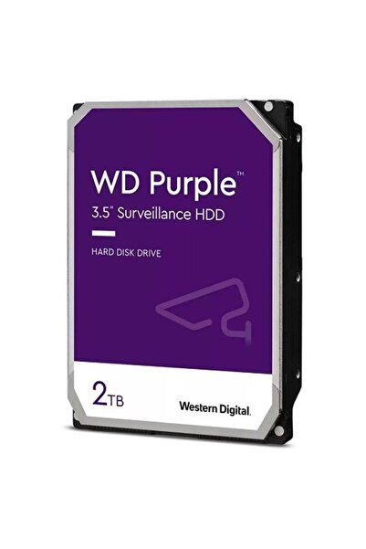 WD 2TB Purple SATA 6Gb/s 64MB DV 7x24 WD23PURZ