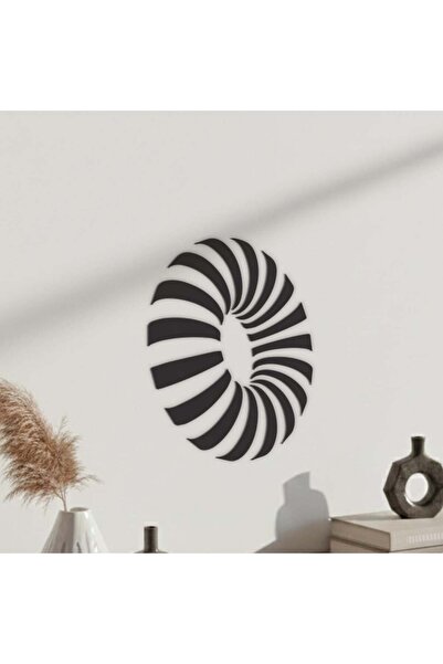 Generic Black Acrylic sculpture - Donut - Size 40*50 - AC-212026001