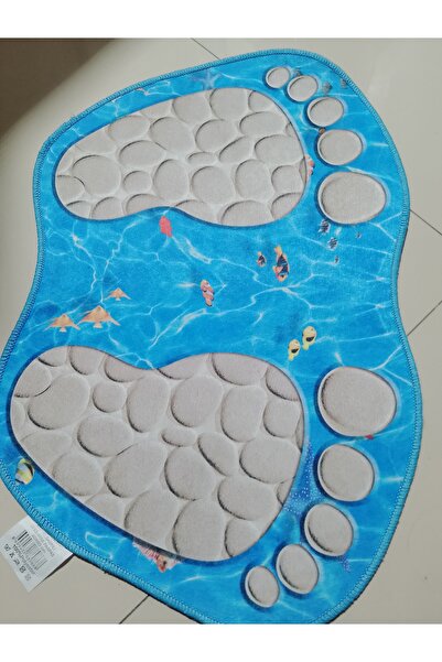 çarşı pazardan DEKORATİF BANYO PASPASI (kaymaz taban)