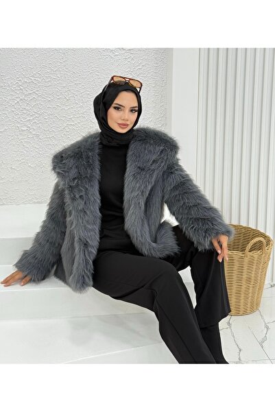 ALLİNOFFİCİAL Suni Kürk Ceket