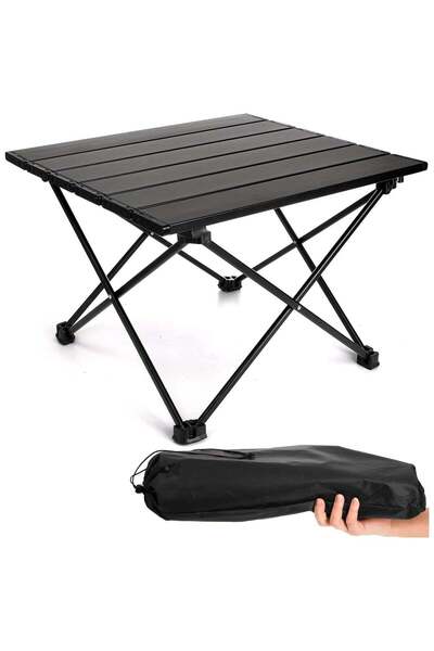 M SMART طاولة تخييم قابلة للطي مع حقيبة حمل، طاولة محمولة للتخييم والنزهات، 6...