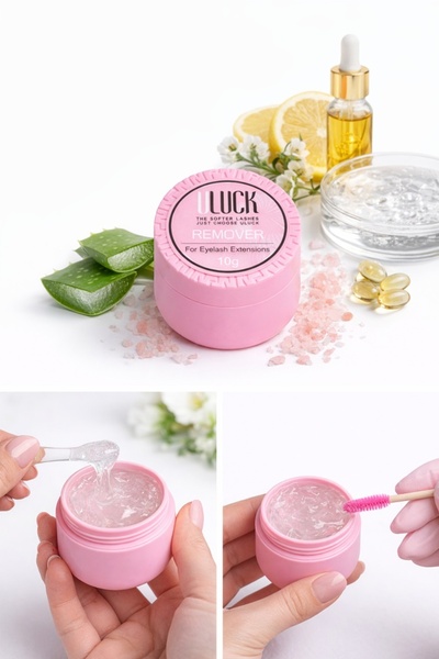 Uluck Soluție profesională pentru îndepărtarea extensiilor de gene Lash Remover, 10g