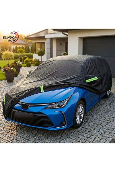Elindor ® Husă auto premium impermeabil, protecție UV, mărimea L Hatchback, 4...