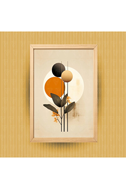 BiveSa Tasarım 207 - Çerçeve Görünümlü Modern Salon ve Ofis İçin Dekoratif Du...