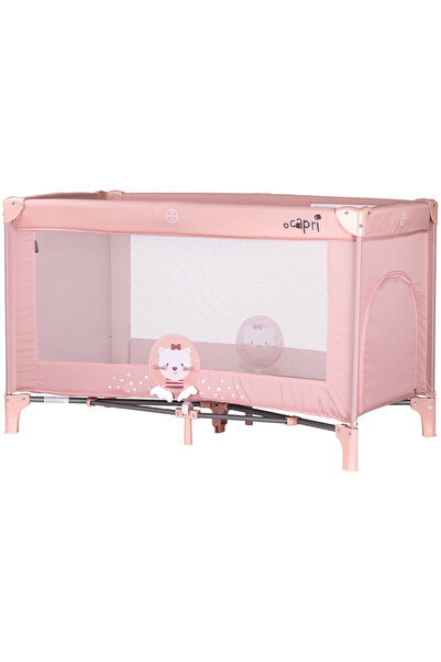 Chipolino Capri Cat pink folding cot