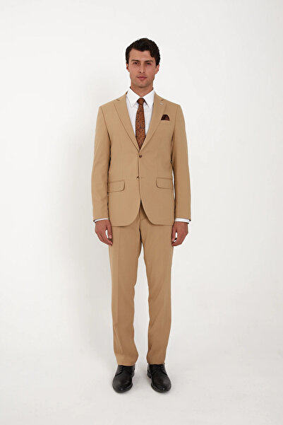 The Tailor Classics Men's Suit - Plain Woven Luxury Men's Jacket and Pants Set