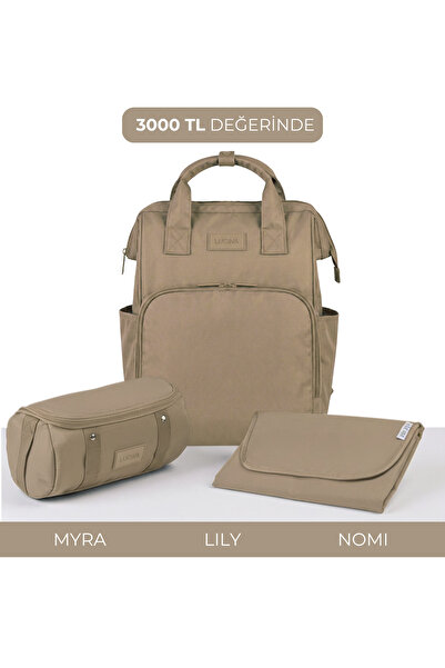 Lucina Lily Baby Care Set: Lily Mother Baby Thermal Care Bag & Myra Organizer...