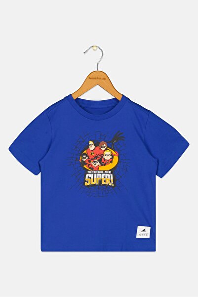 adidas Pixar x Toddlers Boy Short Sleeve Outdoor Top, Indigo