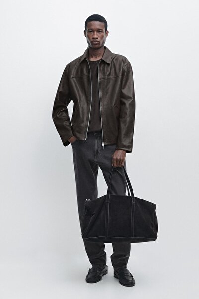 Massimo Dutti Suni napa deri ceket