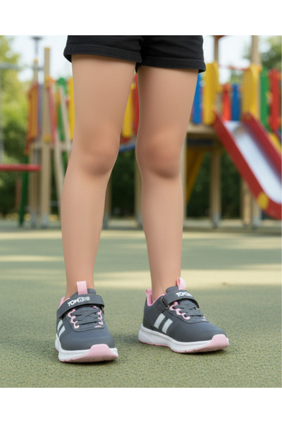 homiro حذاء رياضي لتقويم العظام للأطفال - وردي سموكد كاندي