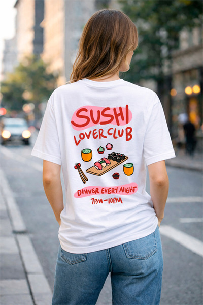 genosha Oversize T-Shirt T-Shirt Printed 100% Cotton Soft Comfortable Casual