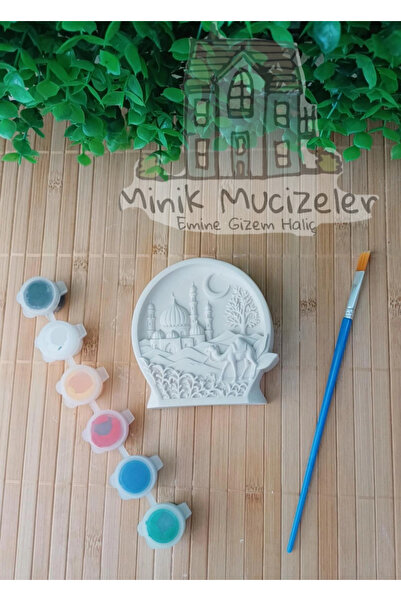 Minik Mucizeler Ramazan Ayı temalı taş boyama seti Ramazan Boyaması