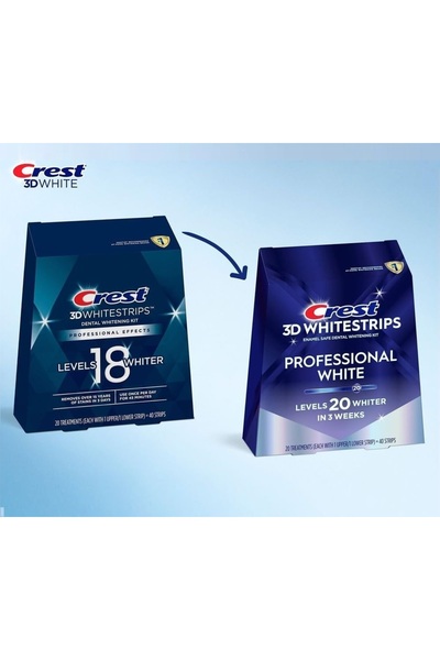 CREST , Tratament de albire a dintilor 7 zile (7 plicuri x 14 benzi)