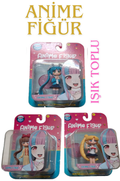 Pofika Anime Fiğür Minişler Fiğür Oyuncak+Işık Topulu 1 adet Gönderilmektedir.