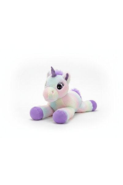 babytex Sevimli Unicorn Peluş Oyuncak 60 cm – Yumuşak Gökkuşağı At Bebek ve Ç...