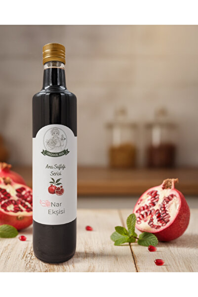 Organik Ana Nar Ekşisi 500 ml ( %100 Nar )