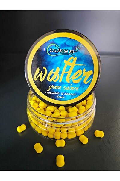 SALMON 20+ Wafter Green Salmon 6mm 23 Gr