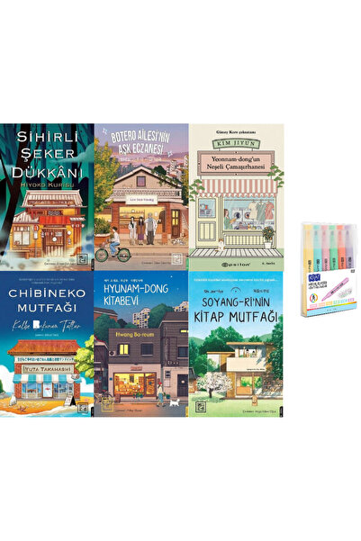 Epsilon Yayınevi Kore Edebiyatı Sevilenler 6'lı Set / Hyunam-Dong KitabeviBot...