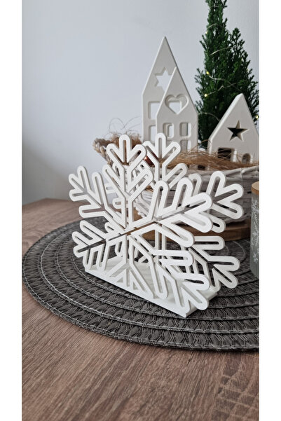 DU&ER Snow-Themed Christmas Napkin Holder – Festive Table Accessory