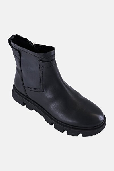 Geox Women Vilde I Zipper Closure Ankle Boots, Black