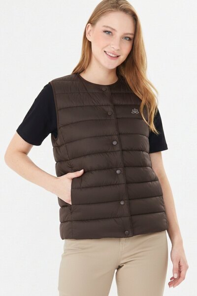 PIQUE Women's vest snap closure padded vest
