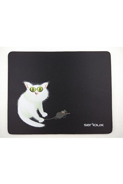 SERIOUX MSP02 Mousepad, Cat and Mice, 250x200x3 mm