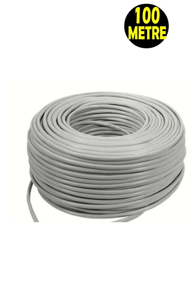 usin 100 METRE 23 AWG Cat6 Lan Internet Data rj45 Ethernet Network Adsl Modem...