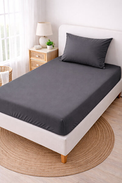 Madame Home Single Fitted Sheet Set Cotton Corner Depth 30cm