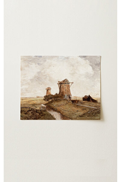 HOME DEKORİSTA Vintage manzara poster tablo resim sanatsal baskı, dekorista h...