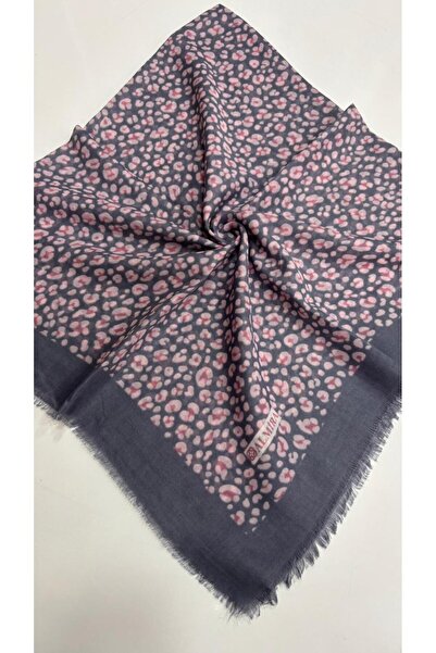 LORENDA Desenli Flamlı Yazma Eşarp