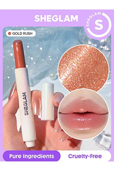 SHEGLAM Pout-Perfect Shimmer Lip Plumper - Gold Rush