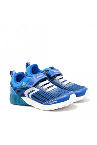 Geox Pantofi sport pentru băieți Sveth BB Royal LT Albastru