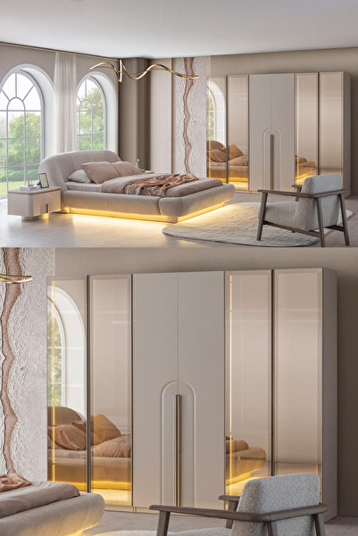 Eymense Pablo 6 Kapaklı Yatak Odası Takımı