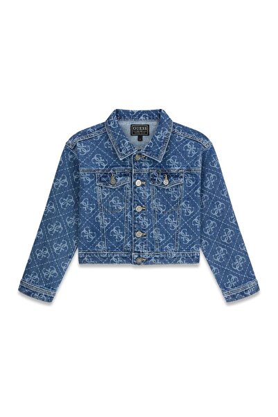 Guess BG Store Kız Çocuk Mavi Ceket