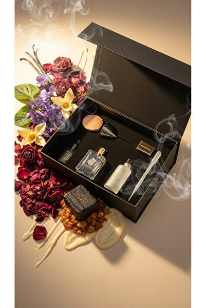 Arlen Fox Satin Nocturne Parfüm Hazırlama Kiti | Oud & Gül Unisex Koku