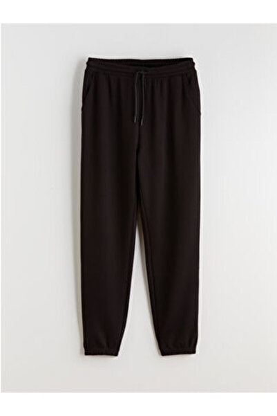 LC Waikiki M1 Sezon Black Soft Touch Women's Jogger Pants Sweatpants